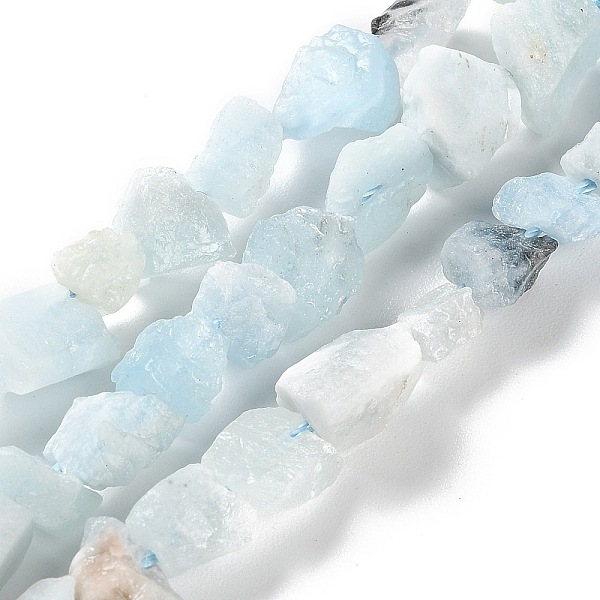 PandaHall Raw Rough Natural Aquamarine Beads Strands, Nuggets, 4~11x4.5~14.5x4.5~14.5mm, Hole: 0.8mm, about 41~43pcs/strand, 15.35~15.94''...
PandaHall Raw Rough Natural Aquamarine Beads Strands, Nuggets, 4~11x4.5~14.5x4.5~14.5mm, Hole: 0.8mm, about 41~43pcs/strand, 15.35~15.94''...