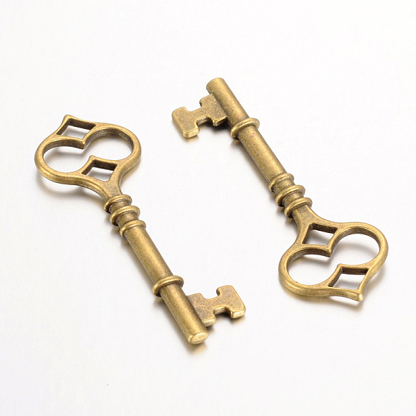 PandaHall Tibetan Style Alloy Big Pendants, Cadmium Free & Nickel Free & Lead Free, Skeleton Key, Antique Bronze, 60x21x4mm, Hole: 4mm Alloy...
PandaHall Tibetan Style Alloy Big Pendants, Cadmium Free & Nickel Free & Lead Free, Skeleton Key, Antique Bronze, 60x21x4mm, Hole: 4mm Alloy...