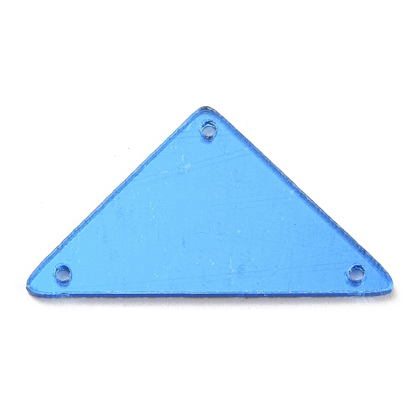 PandaHall Triangle Acrylic Mirror Sew on Rhinestones, Garments Accessories, Multi-Strand Links, Royal Blue, 18x33x1.3mm, Hole: 1.2mm Acrylic...
PandaHall Triangle Acrylic Mirror Sew on Rhinestones, Garments Accessories, Multi-Strand Links, Royal Blue, 18x33x1.3mm, Hole: 1.2mm Acrylic...