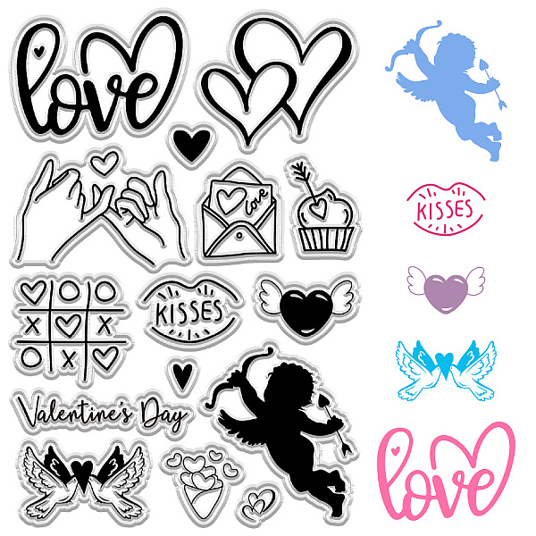 PandaHall Custom PVC Plastic Clear Stamps, for DIY Scrapbooking, Photo Album Decorative, Cards Making, Stamp Sheets, Film Frame, Cupid...
PandaHall Custom PVC Plastic Clear Stamps, for DIY Scrapbooking, Photo Album Decorative, Cards Making, Stamp Sheets, Film Frame, Cupid...