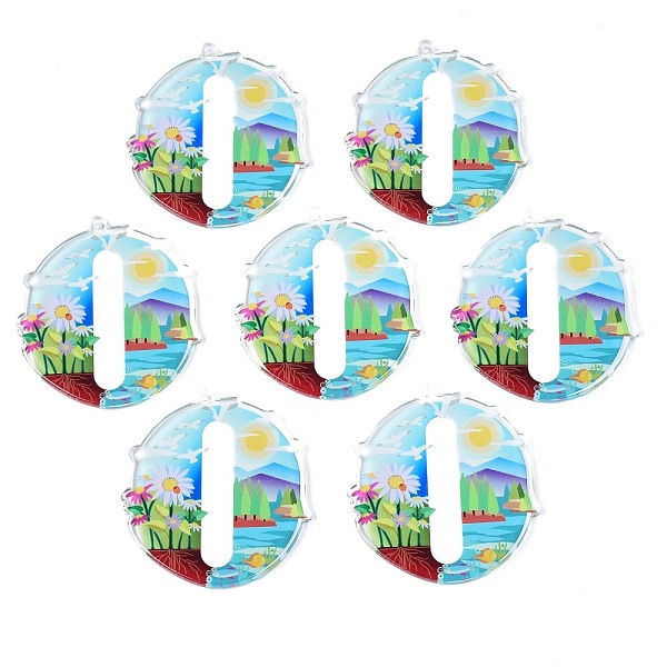 PandaHall Transparent Printed Acrylic Big Pendants, Letter O, Light Sky Blue, 60x55x3.5mm, Hole: 2mm Acrylic Human
PandaHall Transparent Printed Acrylic Big Pendants, Letter O, Light Sky Blue, 60x55x3.5mm, Hole: 2mm Acrylic Human