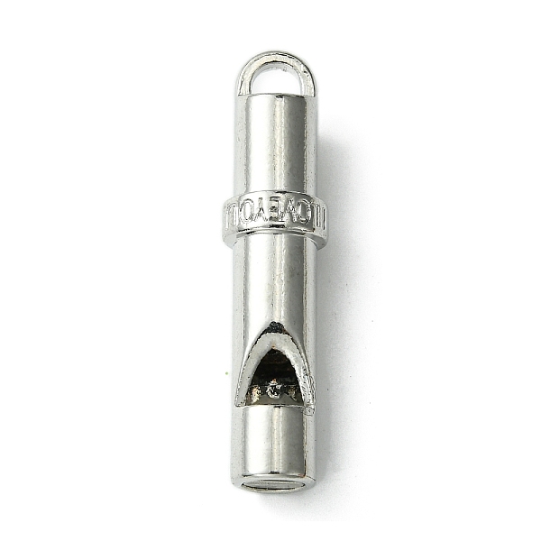 PandaHall Alloy Pendants, Column, Stainless Steel Color, 44.5x10.5mm, Hole: 4.5~3.2mm Alloy Column
PandaHall Alloy Pendants, Column, Stainless Steel Color, 44.5x10.5mm, Hole: 4.5~3.2mm Alloy Column