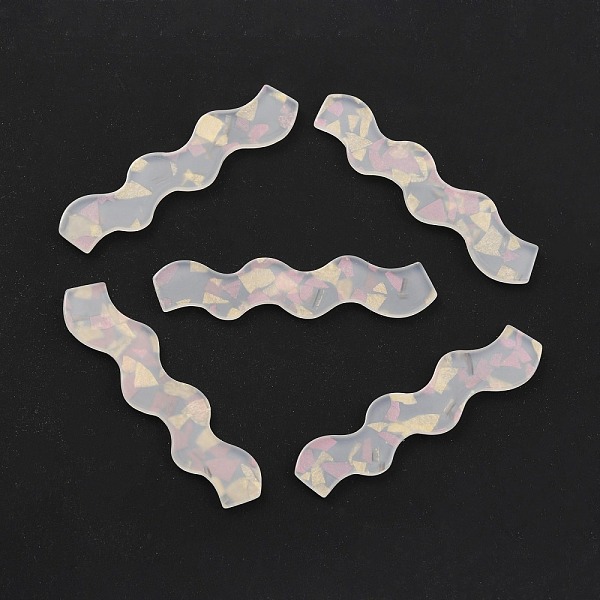 PandaHall Acrylic Wave Shape Cabochons, for Hair Accessories, WhiteSmoke, 65x15x2mm Acrylic Others White
PandaHall Acrylic Wave Shape Cabochons, for Hair Accessories, WhiteSmoke, 65x15x2mm Acrylic Others White
