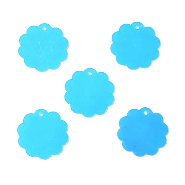 PandaHall Laser Transparent Acrylic Blank Pendants, Flower, Deep Sky Blue, 49.5x1.5mm, Hole: 3mm Acrylic Flower
PandaHall Laser Transparent Acrylic Blank Pendants, Flower, Deep Sky Blue, 49.5x1.5mm, Hole: 3mm Acrylic Flower