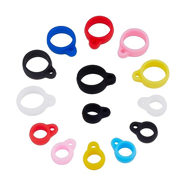 PandaHall GORGECRAFT 72PCS Anti-Lost Silicone Rubber Rings 6 Colors 8mm 13mm Diameter Lostproof O Rings Adjustable Band Holder Necklace..., Multicolor
PandaHall GORGECRAFT 72PCS Anti-Lost Silicone Rubber Rings 6 Colors 8mm 13mm Diameter Lostproof O Rings Adjustable Band Holder Necklace..., Multicolor