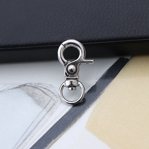 PandaHall Alloy Swivel Snap Hook Clasps, Swivel Lobster Claw Clasps, Platinum, 32mm Alloy
PandaHall Alloy Swivel Snap Hook Clasps, Swivel Lobster Claw Clasps, Platinum, 32mm Alloy