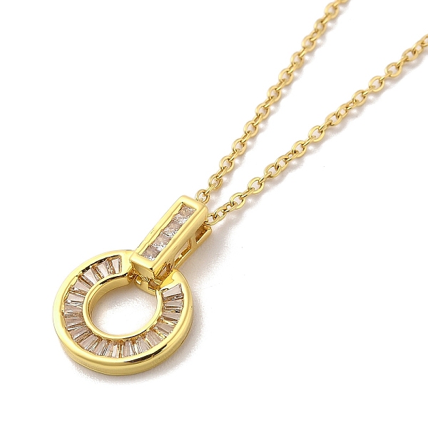 PandaHall 304 Stainless Steel Pendant Necklaces, Brass Micro Pave Clear Cubic Zirconia Pendant Necklaces, Flat Round, 17.91 inch(45.5cm)..., Silver
PandaHall 304 Stainless Steel Pendant Necklaces, Brass Micro Pave Clear Cubic Zirconia Pendant Necklaces, Flat Round, 17.91 inch(45.5cm)..., Silver