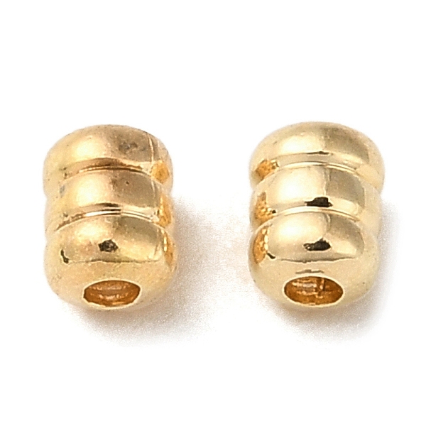 PandaHall Brass Beads, Grooved Beads, Column, Real 18K Gold Plated, 3x2.3mm, Hole: 0.8mm Brass Column
PandaHall Brass Beads, Grooved Beads, Column, Real 18K Gold Plated, 3x2.3mm, Hole: 0.8mm Brass Column