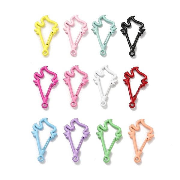 PandaHall Spray Painted Alloy Locking Carabiner, Key Snap Hook Clasps for Keychains, Bird, Mixed Color, 35.5x20.5x6mm, Hole: 2.3mm Alloy..., Multicolor
PandaHall Spray Painted Alloy Locking Carabiner, Key Snap Hook Clasps for Keychains, Bird, Mixed Color, 35.5x20.5x6mm, Hole: 2.3mm Alloy..., Multicolor