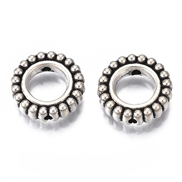 PandaHall Tibetan Style Alloy Spacer Beads, Flat Round, Cadmium Free & Lead Free, Antique Silver, 12.5x3.5mm, Hole: 1.2mm, about...
PandaHall Tibetan Style Alloy Spacer Beads, Flat Round, Cadmium Free & Lead Free, Antique Silver, 12.5x3.5mm, Hole: 1.2mm, about...
