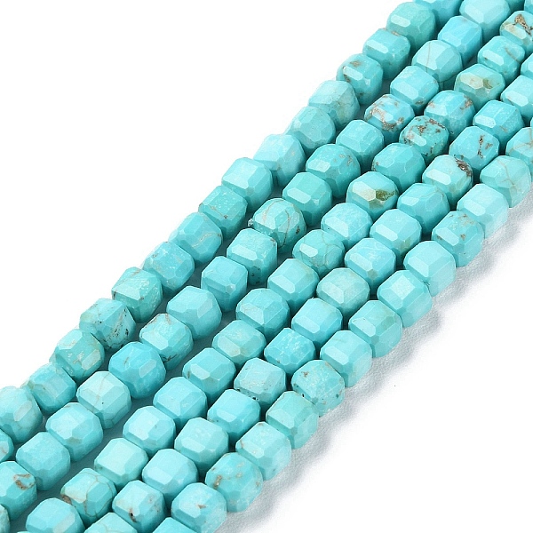 PandaHall Natural Howlite Beads Strands, Dyed, Faceted Cube, Cyan, 5x5x5mm, Hole: 0.8mm, about 78pcs/strand, 15.20~15.35 inch(38.6~39cm)...
PandaHall Natural Howlite Beads Strands, Dyed, Faceted Cube, Cyan, 5x5x5mm, Hole: 0.8mm, about 78pcs/strand, 15.20~15.35 inch(38.6~39cm)...