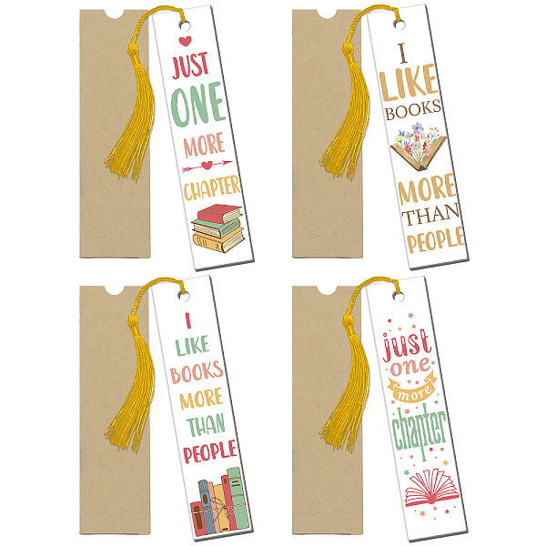 PandaHall GLOBLELAND 4Set Acrylic Clear Bookmark Colorful Clear Rectangle Acrylic Bookmarks Book Marker Tags Reading Bookmarks Graduation..., Multicolor
PandaHall GLOBLELAND 4Set Acrylic Clear Bookmark Colorful Clear Rectangle Acrylic Bookmarks Book Marker Tags Reading Bookmarks Graduation..., Multicolor