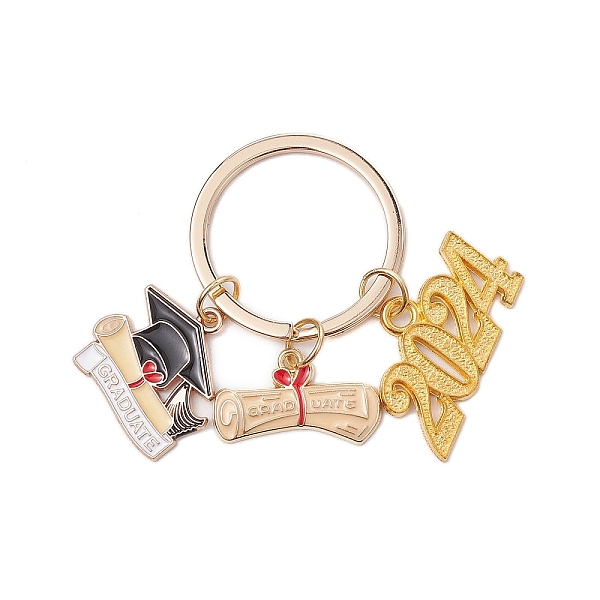 PandaHall Alloy Enamel Keychains, with Iron Split Key Rings, Mixed Shapes, 2024 Charm, Mixed Color, 5.5cm Alloy Mixed Shapes Multicolor
PandaHall Alloy Enamel Keychains, with Iron Split Key Rings, Mixed Shapes, 2024 Charm, Mixed Color, 5.5cm Alloy Mixed Shapes Multicolor