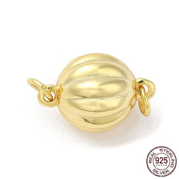 PandaHall Rack Plating 925 Sterling Silver Magnetic Clasps, Lantern, with 925 Stamp, Real 18K Gold Plated, 14x8mm, Hole: 1.5mm Sterling...
PandaHall Rack Plating 925 Sterling Silver Magnetic Clasps, Lantern, with 925 Stamp, Real 18K Gold Plated, 14x8mm, Hole: 1.5mm Sterling...