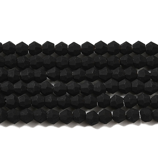 PandaHall Imitate Austrian Crystal Frosted Glass Beads Strands, Grade AA, Faceted Bicone, Black, 3.5x3mm, Hole: 0.7mm, about...
PandaHall Imitate Austrian Crystal Frosted Glass Beads Strands, Grade AA, Faceted Bicone, Black, 3.5x3mm, Hole: 0.7mm, about...