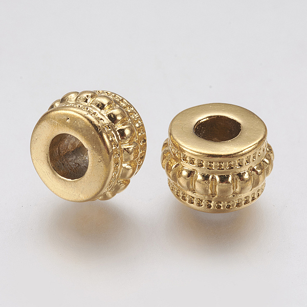 PandaHall Ion Plating(IP) 304 Stainless Steel European Beads, Large Hole Beads, Column, Golden, 12x8mm, Hole: 4.5mm 304 Stainless Steel...
PandaHall Ion Plating(IP) 304 Stainless Steel European Beads, Large Hole Beads, Column, Golden, 12x8mm, Hole: 4.5mm 304 Stainless Steel...