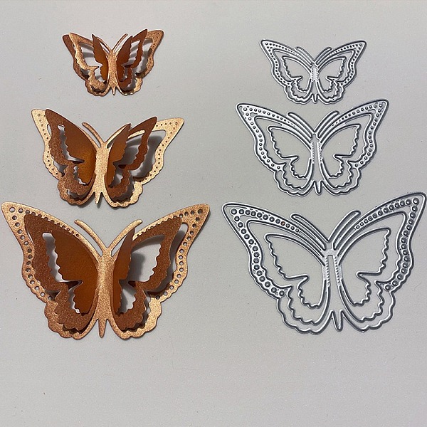 PandaHall Carbon Steel Cutting Dies Stencils, for DIY Scrapbooking, Photo Album, Decorative Embossing Paper Card, Matte Stainless Steel...
PandaHall Carbon Steel Cutting Dies Stencils, for DIY Scrapbooking, Photo Album, Decorative Embossing Paper Card, Matte Stainless Steel...