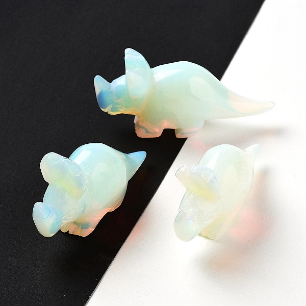 PandaHall Opalite Carved Rhinoceros Figurines, for Home Office Desktop Feng Shui Ornament, 70.5x21.5x38mm Opalite Rhinoceros
PandaHall Opalite Carved Rhinoceros Figurines, for Home Office Desktop Feng Shui Ornament, 70.5x21.5x38mm Opalite Rhinoceros