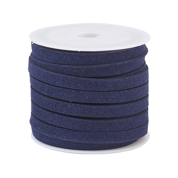 PandaHall Faux Suede Cord, Faux Suede Lace, Marine Blue, 5x1.5mm, about 5.46 yards(5m)/roll, 25rolls/bag Faux Suede Blue
PandaHall Faux Suede Cord, Faux Suede Lace, Marine Blue, 5x1.5mm, about 5.46 yards(5m)/roll, 25rolls/bag Faux Suede Blue