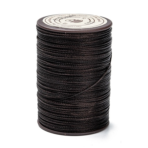 PandaHall Round Waxed Polyester Thread String, Micro Macrame Cord, Twisted Cord, for Leather Sewing Stitching, Dark Coffee, 0.55mm, about..., Brown
PandaHall Round Waxed Polyester Thread String, Micro Macrame Cord, Twisted Cord, for Leather Sewing Stitching, Dark Coffee, 0.55mm, about..., Brown