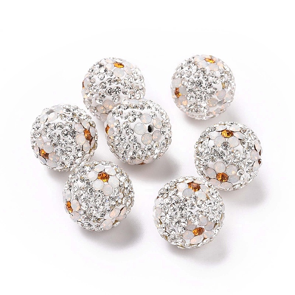 PandaHall Polymer Clay Rhinestone Beads, Pave Disco Ball Beads, Round with Flower, Crystal, 16mm, Hole: 1.6~1.8mm Polymer Clay+Glass..., Clear
PandaHall Polymer Clay Rhinestone Beads, Pave Disco Ball Beads, Round with Flower, Crystal, 16mm, Hole: 1.6~1.8mm Polymer Clay+Glass..., Clear