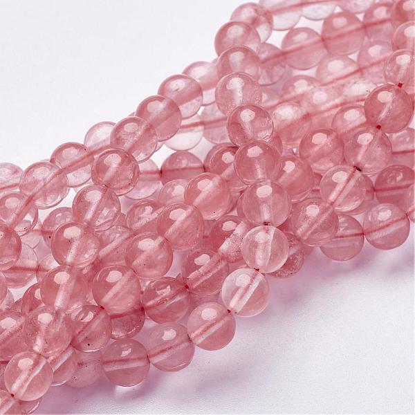 PandaHall Cherry Quartz Glass Beads Strands, Round, Salmon, 6mm, Hole: 0.8mm, about 64pcs/strand, 16 inch Cherry Quartz Glass Round Red
PandaHall Cherry Quartz Glass Beads Strands, Round, Salmon, 6mm, Hole: 0.8mm, about 64pcs/strand, 16 inch Cherry Quartz Glass Round Red