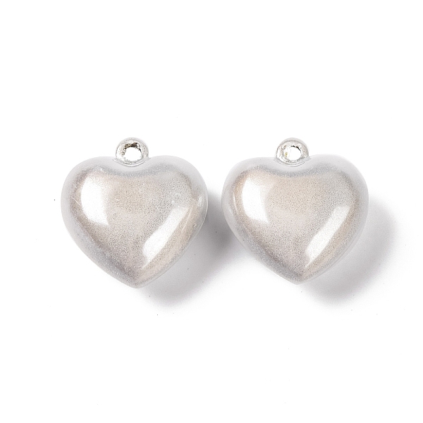 PandaHall Rack Plating Brass Pendants, Cadmium Free & Nickel Free & Lead Free, Heart Charms, WhiteSmoke, 20x19x10mm, Hole: 2mm Brass Heart..., White
PandaHall Rack Plating Brass Pendants, Cadmium Free & Nickel Free & Lead Free, Heart Charms, WhiteSmoke, 20x19x10mm, Hole: 2mm Brass Heart..., White