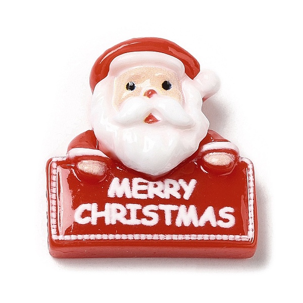 PandaHall Christmas Theme Opaque Resin Cabochons, for Jewelry Making, Santa Claus, 24.5x23x9.5mm Resin Santa Claus
PandaHall Christmas Theme Opaque Resin Cabochons, for Jewelry Making, Santa Claus, 24.5x23x9.5mm Resin Santa Claus