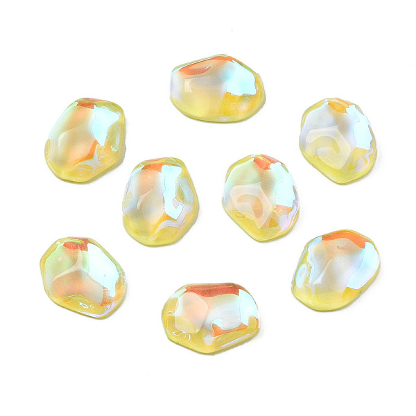 PandaHall Glass Rhinestone Cabochons, Nail Art Decoration Accessories, Nuggets, Yellow, 10x8x3.5mm Glass Nuggets Yellow
PandaHall Glass Rhinestone Cabochons, Nail Art Decoration Accessories, Nuggets, Yellow, 10x8x3.5mm Glass Nuggets Yellow
