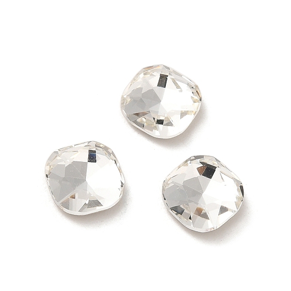 PandaHall Glass Rhinestone Cabochons, Point Back & Back Plated, Faceted, Square, Crystal, 7x7x3mm Glass Rhinestone Square Clear
PandaHall Glass Rhinestone Cabochons, Point Back & Back Plated, Faceted, Square, Crystal, 7x7x3mm Glass Rhinestone Square Clear