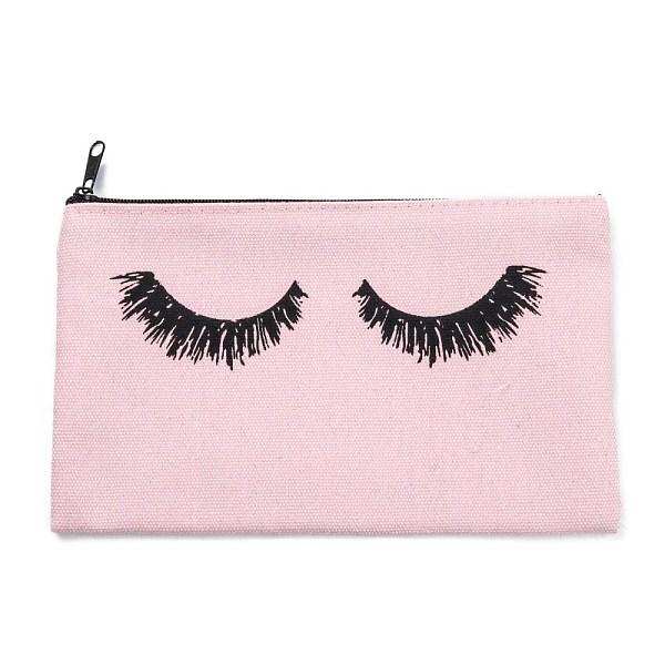 PandaHall Rectangle Canvas Pen Case, Pen Holder Storage Bag, with Eyelash Pattern & Zipper, Pink, 190x115x3mm Cloth Eye Pink
PandaHall Rectangle Canvas Pen Case, Pen Holder Storage Bag, with Eyelash Pattern & Zipper, Pink, 190x115x3mm Cloth Eye Pink