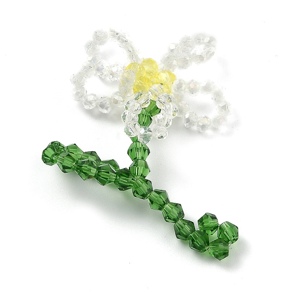 PandaHall Handmade Glass Beaded Woven Pendants, for DIY Jewelry Making Crafts, Flower, Yellow, 46~53x40~41x7~8mm Glass Flower Yellow
PandaHall Handmade Glass Beaded Woven Pendants, for DIY Jewelry Making Crafts, Flower, Yellow, 46~53x40~41x7~8mm Glass Flower Yellow