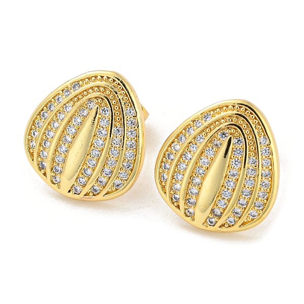 PandaHall Brass Micro Pave Cubic Zirconia Stud Earrings, Teardrop, Real 16K Gold Plated, 13.5x12.5mm Cubic Zirconia Teardrop Clear
PandaHall Brass Micro Pave Cubic Zirconia Stud Earrings, Teardrop, Real 16K Gold Plated, 13.5x12.5mm Cubic Zirconia Teardrop Clear