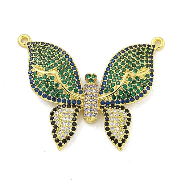 PandaHall Brass Micro Pave Green Cubic Zirconia Pendants, Butterfly, Real 18K Gold Plated, 31.5x37.5x4mm, Hole: 1.4mm Brass+Cubic Zirconia..., Multicolor
PandaHall Brass Micro Pave Green Cubic Zirconia Pendants, Butterfly, Real 18K Gold Plated, 31.5x37.5x4mm, Hole: 1.4mm Brass+Cubic Zirconia..., Multicolor