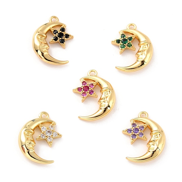 PandaHall Brass Micro Pave Cubic Zirconia Pendants, The Direction of Product Is Left or Right(Random Delivery), Cadmium Free & Lead Free..., Multicolor
PandaHall Brass Micro Pave Cubic Zirconia Pendants, The Direction of Product Is Left or Right(Random Delivery), Cadmium Free & Lead Free..., Multicolor