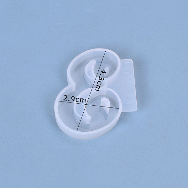 PandaHall Letter DIY Silicone Molds, For UV Resin, Epoxy Resin Jewelry Making, Letter.E, 46x40x8mm, Inner Diameter: 43x29mm Silicone Letter..., White
PandaHall Letter DIY Silicone Molds, For UV Resin, Epoxy Resin Jewelry Making, Letter.E, 46x40x8mm, Inner Diameter: 43x29mm Silicone Letter..., White