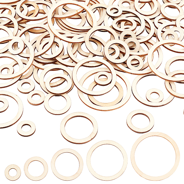 PandaHall AHANDMAKER 100 Pcs Natural Wood Rings, 5 Size Unfinished Wooden Circles Ornaments Blank Wooden Slices Linking Ring Pendants for...
PandaHall AHANDMAKER 100 Pcs Natural Wood Rings, 5 Size Unfinished Wooden Circles Ornaments Blank Wooden Slices Linking Ring Pendants for...