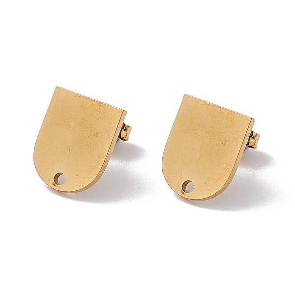 PandaHall 304 Stainless Steel Stud Earring Findings, with Hole, Shield Shape, Golden, 12.5x10mm, Hole: 1.4mm, Pin: 0.7mm 304 Stainless Steel...
PandaHall 304 Stainless Steel Stud Earring Findings, with Hole, Shield Shape, Golden, 12.5x10mm, Hole: 1.4mm, Pin: 0.7mm 304 Stainless Steel...