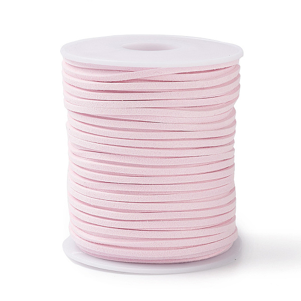 PandaHall 45M Faux Suede Cord, Faux Suede Lace, Lavender Blush, 2~2.5x1.5~2mm, about 50 Yards(45m)/Roll Faux Suede
PandaHall 45M Faux Suede Cord, Faux Suede Lace, Lavender Blush, 2~2.5x1.5~2mm, about 50 Yards(45m)/Roll Faux Suede