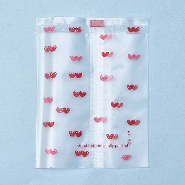 PandaHall OPP Cellophane Bag, Printed, Available for Bag Heat Sealer, Rectangle with Heart Pattern, Red, 10.9x8.5x0.02cm, 100pcs/bag OPP...
PandaHall OPP Cellophane Bag, Printed, Available for Bag Heat Sealer, Rectangle with Heart Pattern, Red, 10.9x8.5x0.02cm, 100pcs/bag OPP...