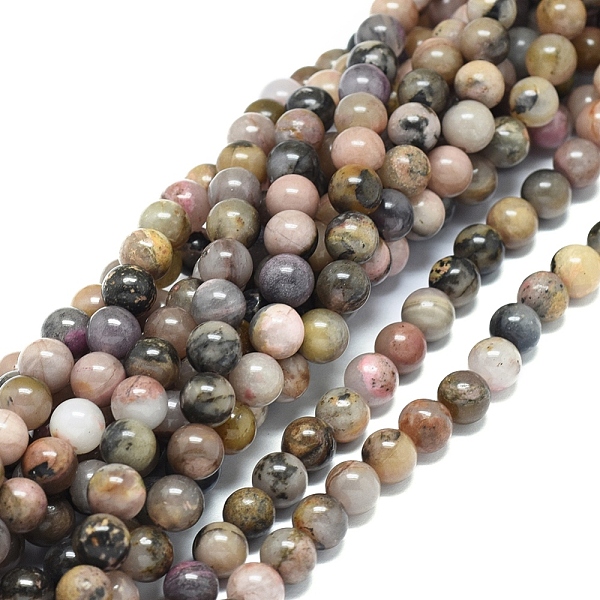PandaHall Natural Rhodonite Beads Strands, Round, 8mm, Hole: 1.2mm, about 47pcs/strand, 15.16 inch(38.5cm) Rhodonite Round
PandaHall Natural Rhodonite Beads Strands, Round, 8mm, Hole: 1.2mm, about 47pcs/strand, 15.16 inch(38.5cm) Rhodonite Round
