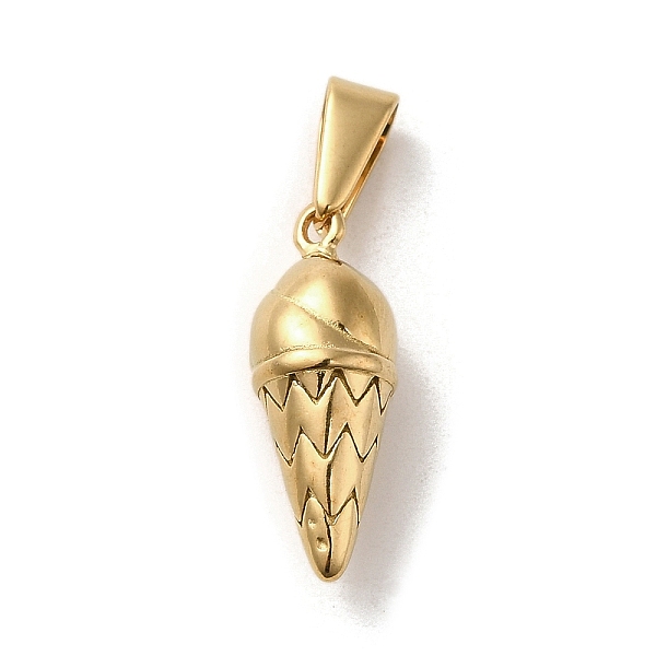 PandaHall Vacuum Plating 304 Stainless Steel Pendants, Ice Cream Charm, Golden, 21x7.5mm, Hole: 3x7mm 304 Stainless Steel Ice Cream
PandaHall Vacuum Plating 304 Stainless Steel Pendants, Ice Cream Charm, Golden, 21x7.5mm, Hole: 3x7mm 304 Stainless Steel Ice Cream