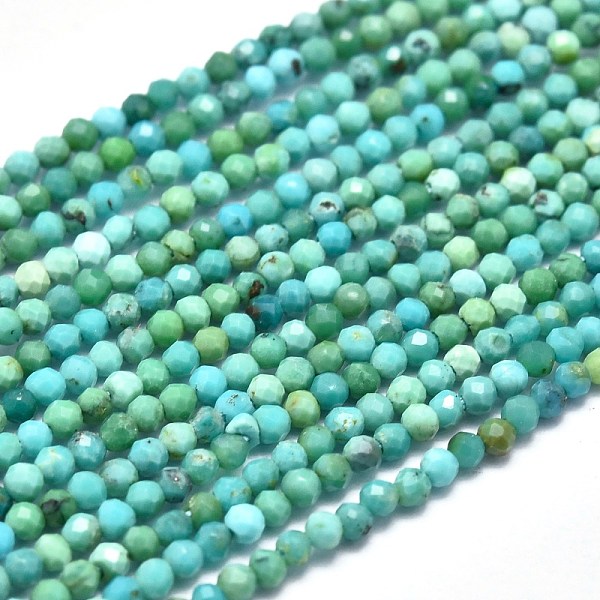 PandaHall Natural HuBei Turquoise Beads Strands, Faceted, Round, 2mm, Hole: 0.3mm, about 197pcs/strand, 15.16 inch(38.5cm) HuBei Turquoise...
PandaHall Natural HuBei Turquoise Beads Strands, Faceted, Round, 2mm, Hole: 0.3mm, about 197pcs/strand, 15.16 inch(38.5cm) HuBei Turquoise...