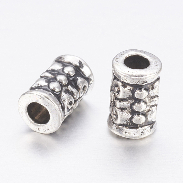 PandaHall Tibetan Style Alloy Beads, Lead Free & Nickel Free & Cadmium Free, Tube, Antique Silver, about 5mm wide, 7.5mm thick, Hole: 2mm...
PandaHall Tibetan Style Alloy Beads, Lead Free & Nickel Free & Cadmium Free, Tube, Antique Silver, about 5mm wide, 7.5mm thick, Hole: 2mm...
