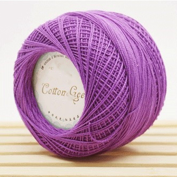 PandaHall 45g Cotton Size 8 Crochet Threads, Embroidery Floss, Yarn for Lace Hand Knitting, Dark Violet, 1mm Cotton
PandaHall 45g Cotton Size 8 Crochet Threads, Embroidery Floss, Yarn for Lace Hand Knitting, Dark Violet, 1mm Cotton