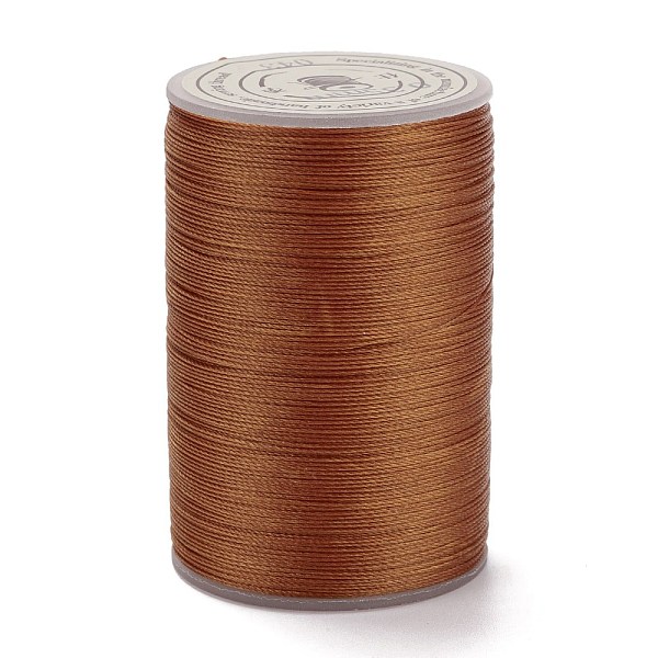 PandaHall Round Waxed Polyester Thread String, Micro Macrame Cord, Twisted Cord, for Leather Sewing Stitching, Chocolate, 0.3~0.4mm, about..., Brown
PandaHall Round Waxed Polyester Thread String, Micro Macrame Cord, Twisted Cord, for Leather Sewing Stitching, Chocolate, 0.3~0.4mm, about..., Brown