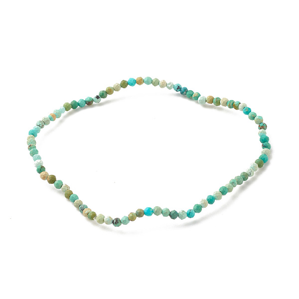 PandaHall Hubei Turquoise Round Beaded Stretch Bracelet, Gemstone Jewelry for Women, Inner Diameter: 2-3/8 inch(6.1cm), Beads: 2mm Synthetic...
PandaHall Hubei Turquoise Round Beaded Stretch Bracelet, Gemstone Jewelry for Women, Inner Diameter: 2-3/8 inch(6.1cm), Beads: 2mm Synthetic...
