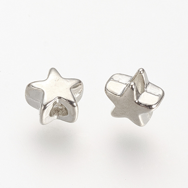 PandaHall Tibetan Style Alloy Beads, Star, Cadmium Free & Nickel Free & Lead Free, Antique Silver, 5x5x3.5mm, Hole: 1.5mm Alloy Star
PandaHall Tibetan Style Alloy Beads, Star, Cadmium Free & Nickel Free & Lead Free, Antique Silver, 5x5x3.5mm, Hole: 1.5mm Alloy Star