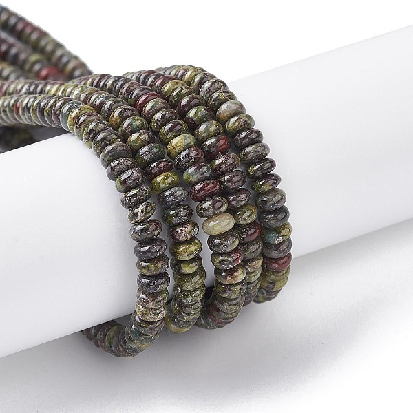 PandaHall Natural Ocean Jasper Beads Strands, Rondelle, 4.5x2.5mm, Hole: 0.8mm, about 158pcs/strand, 15.55 inch(39.5cm) Ocean Jasper...
PandaHall Natural Ocean Jasper Beads Strands, Rondelle, 4.5x2.5mm, Hole: 0.8mm, about 158pcs/strand, 15.55 inch(39.5cm) Ocean Jasper...