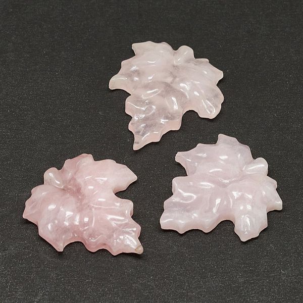 PandaHall Natural Rose Quartz Beads, Half Drilled, Maple Leaf, 40~41x36~37x6.5~7mm, Hole: 1.2~1.4mm Rose Quartz Leaf
PandaHall Natural Rose Quartz Beads, Half Drilled, Maple Leaf, 40~41x36~37x6.5~7mm, Hole: 1.2~1.4mm Rose Quartz Leaf